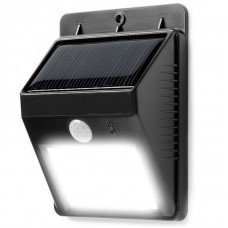 Фонарь LED Ever brite на солнечной батарее с датчиком движения Solar Motion 20 светодиодов (Черный)