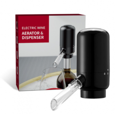 Электрический аэратор-диспенсер Electric Wine aerator and dispenser 2 шт (Черный)