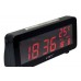 Электронные часы VST-763W-1 (Черно-Красный)