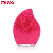 Ультразвуковая электрическая щетка для лица RIWA (Темно-розовый)